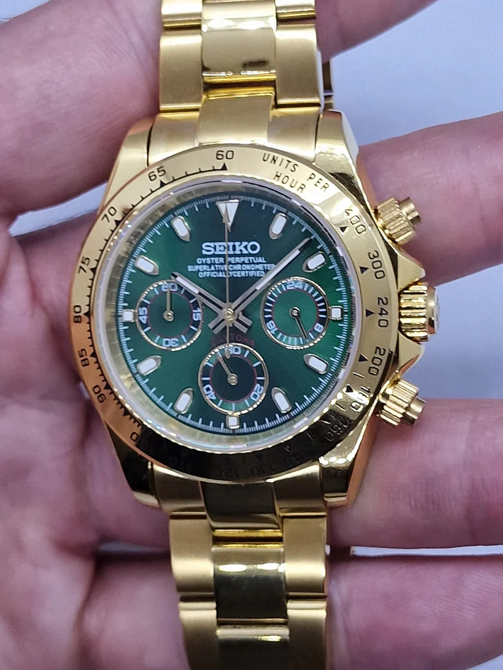 DAYTONA GREEN GOLD MOD