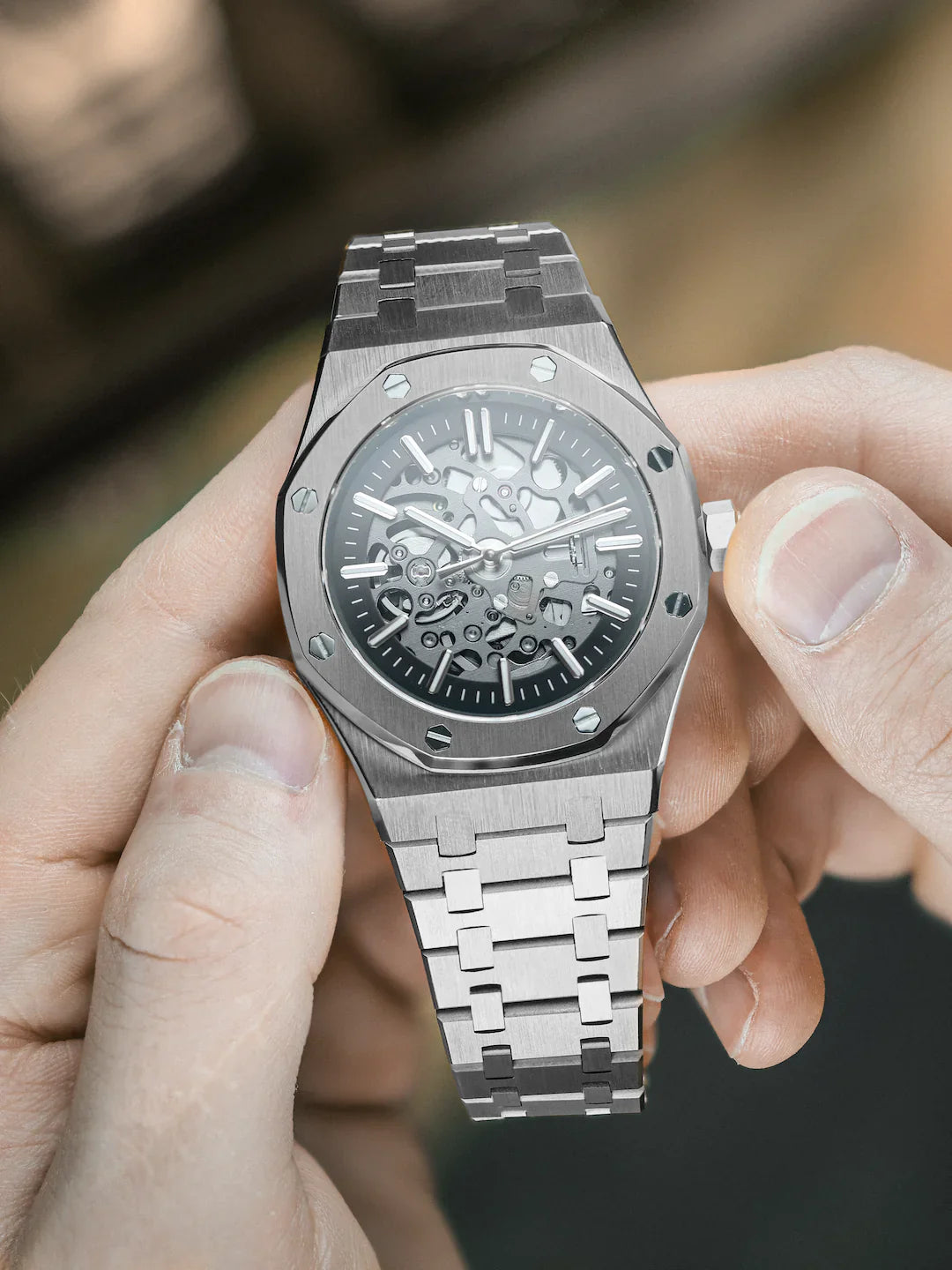 ROYAL OAK SILVER SKELETON MOD