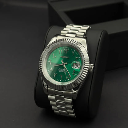 DATEJUST MOD ( ARABIC GREEN DIAL )